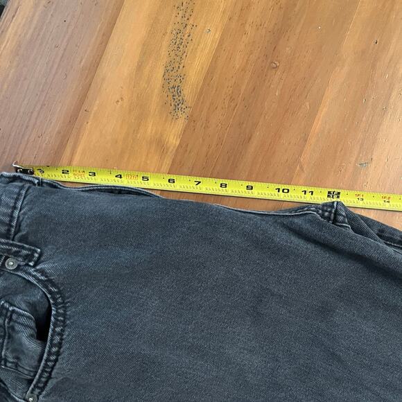 Universal Thread Women's High Rise Boyfriend Frayed Hem Black Weans Size 8R - Picture 6 of 8